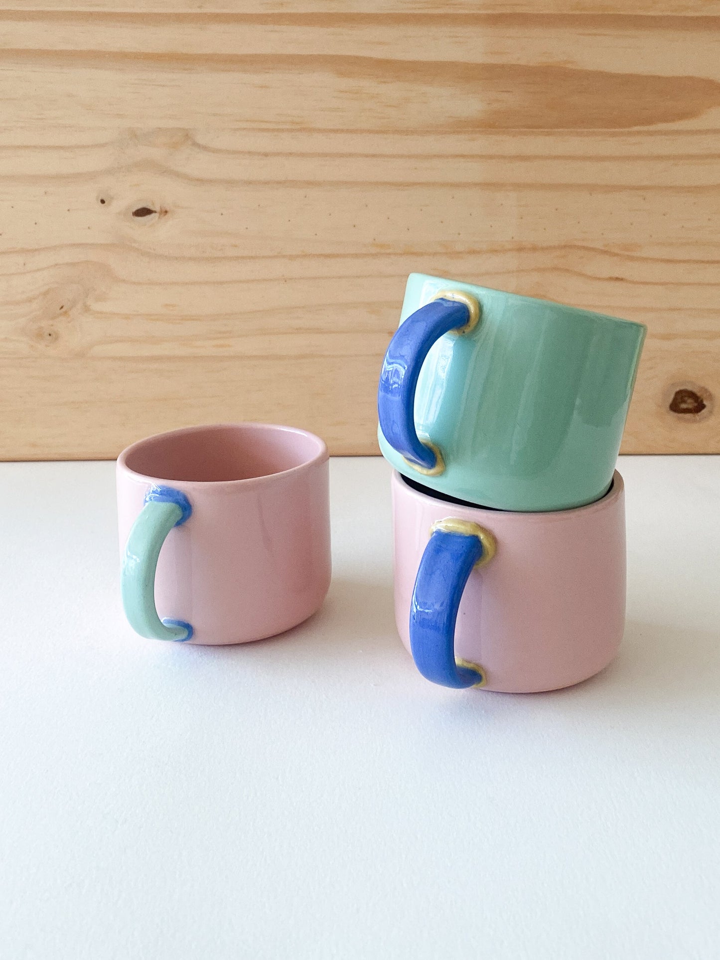 Colorblock Mugs